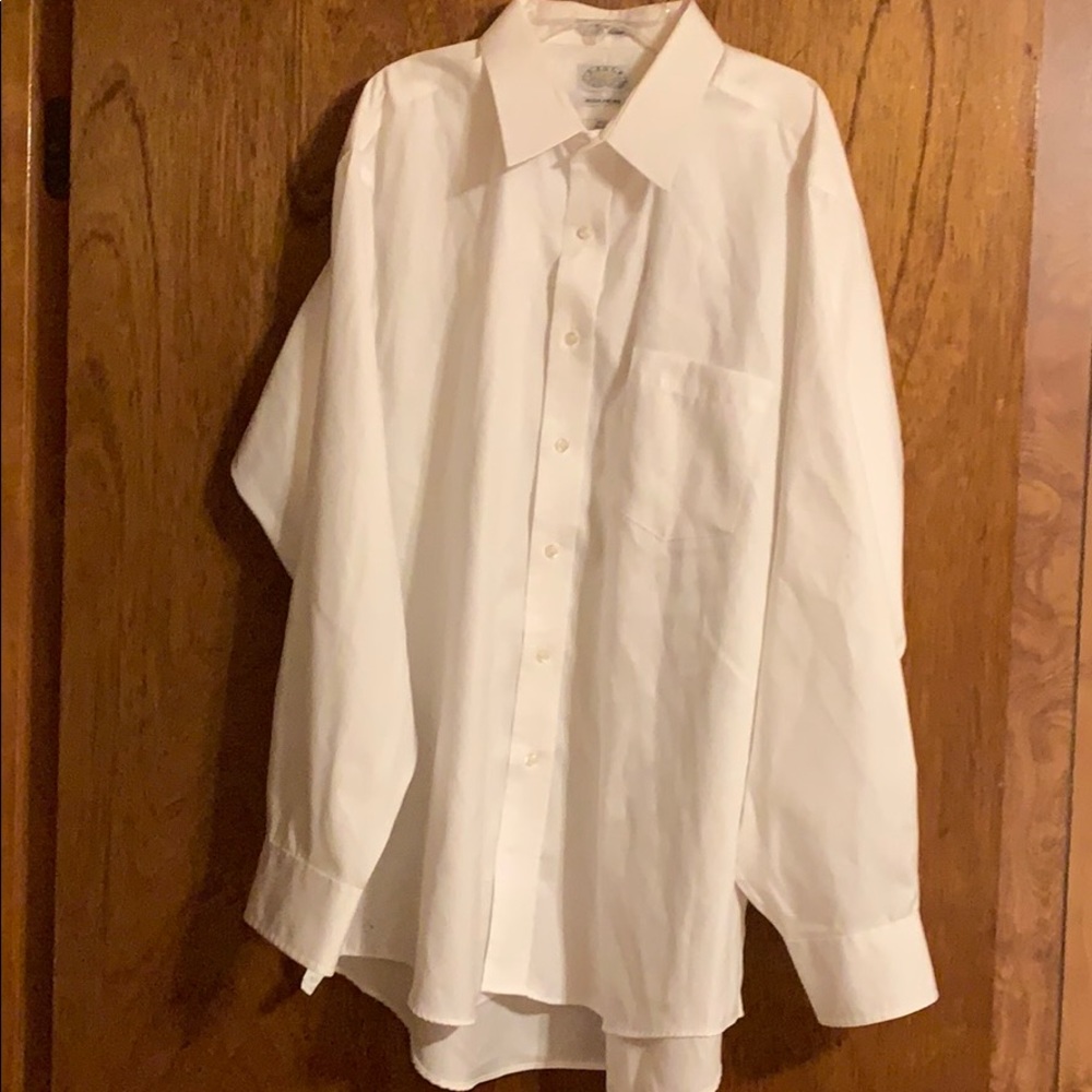 Eagle Men White Dress Shirt